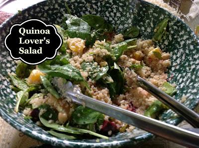 Quinoa salad Quinoa in a bowl with vegetables