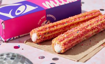 Taco Bell x Milk Bar Birthday Cake Churros.