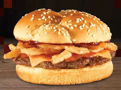 Checkers and Rally's Wild West Burger.