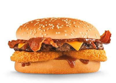 Carl's Jr.'s Western Bacon Cheeseburger.