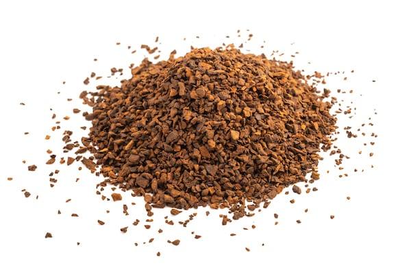 Isolated Image of Grounded Chicory Root