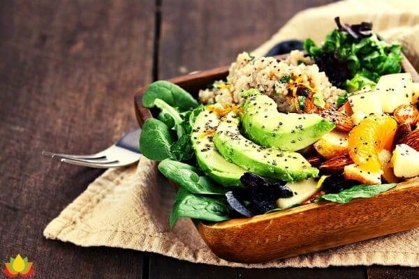 chia seeds salad