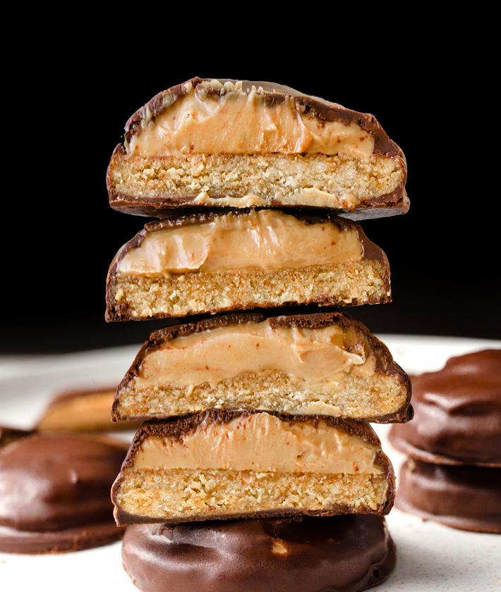 Homemade Tagalong Girl Scout Cookies Homemade Tagalong Girl Scout Cookies