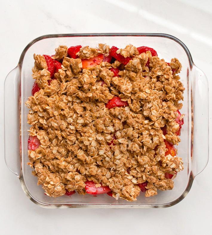 Vegan Berry Fruit Crisp Recipe