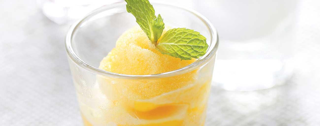 sorbet-in-glass sorbet in glass