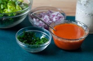 buffalo chicken cobb salad-5