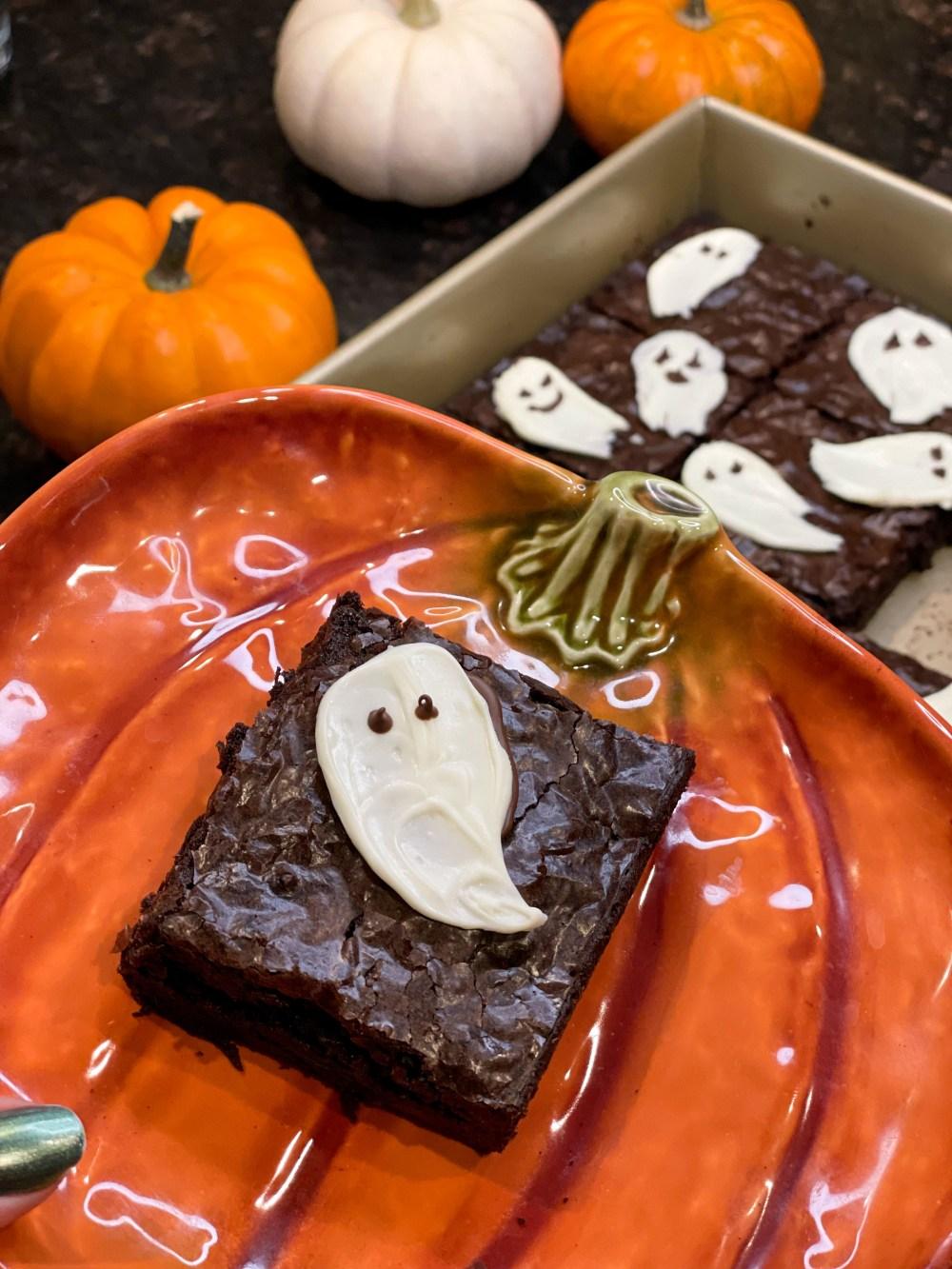 Boo Brownies Halloween