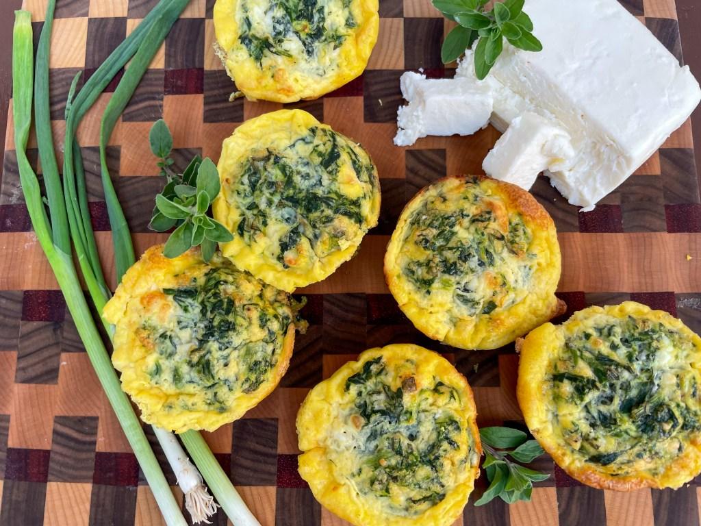 Spanakopita Egg Cups