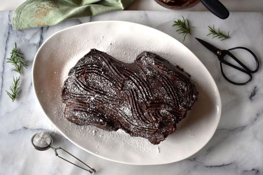 Yule log, tronco de Navidad, Mama Ía blog