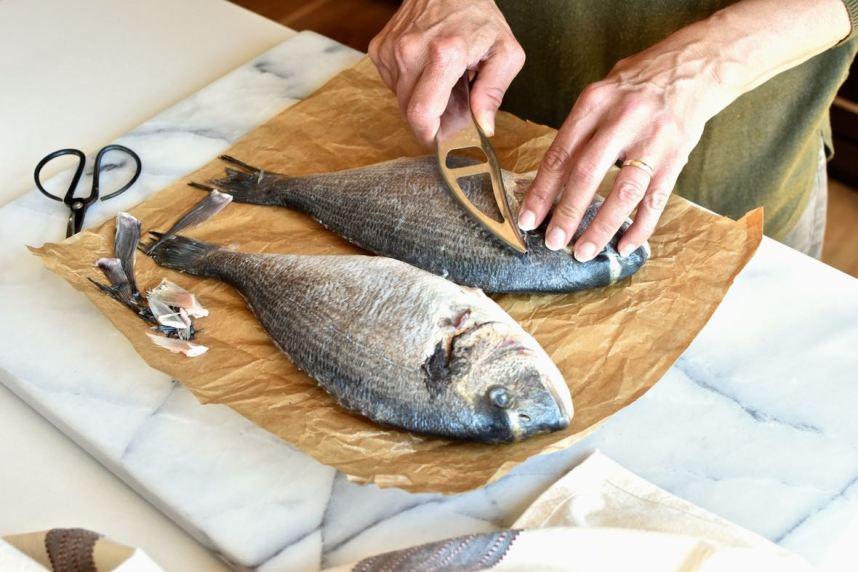 Sea bream, Mama Ía blog