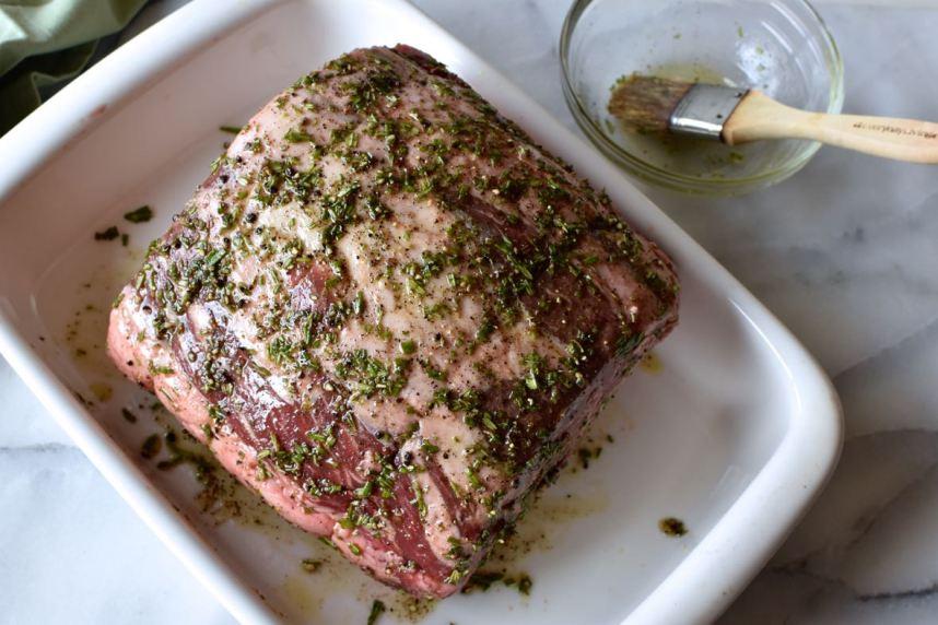 Standing beef rib roast, Mama Ía blog