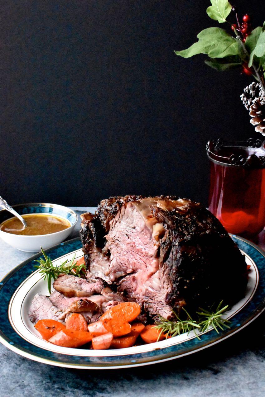 Standing beef rib roast, Mama Ía blog