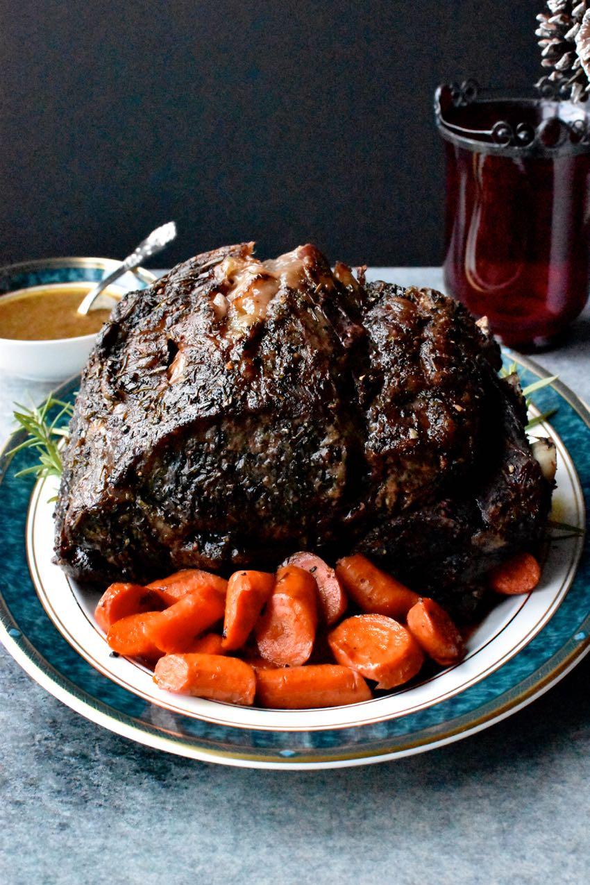 Standing beef rib roast, Mama Ía blog