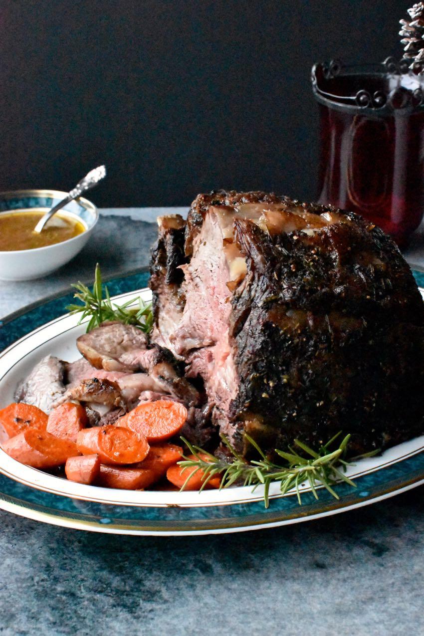 Standing beef rib roast, Mama Ía blog