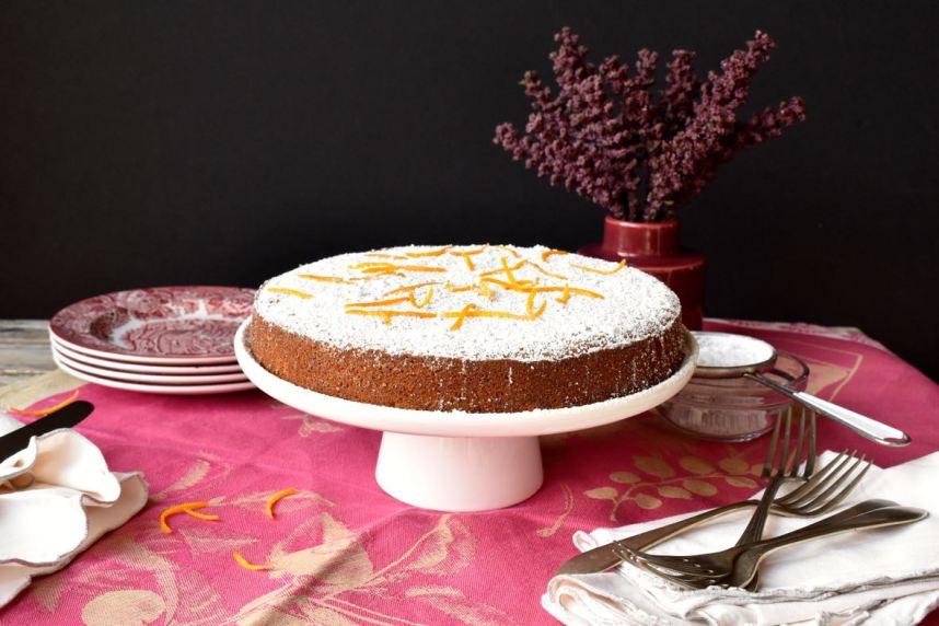 Orange and almond cake, Mama Ía blog