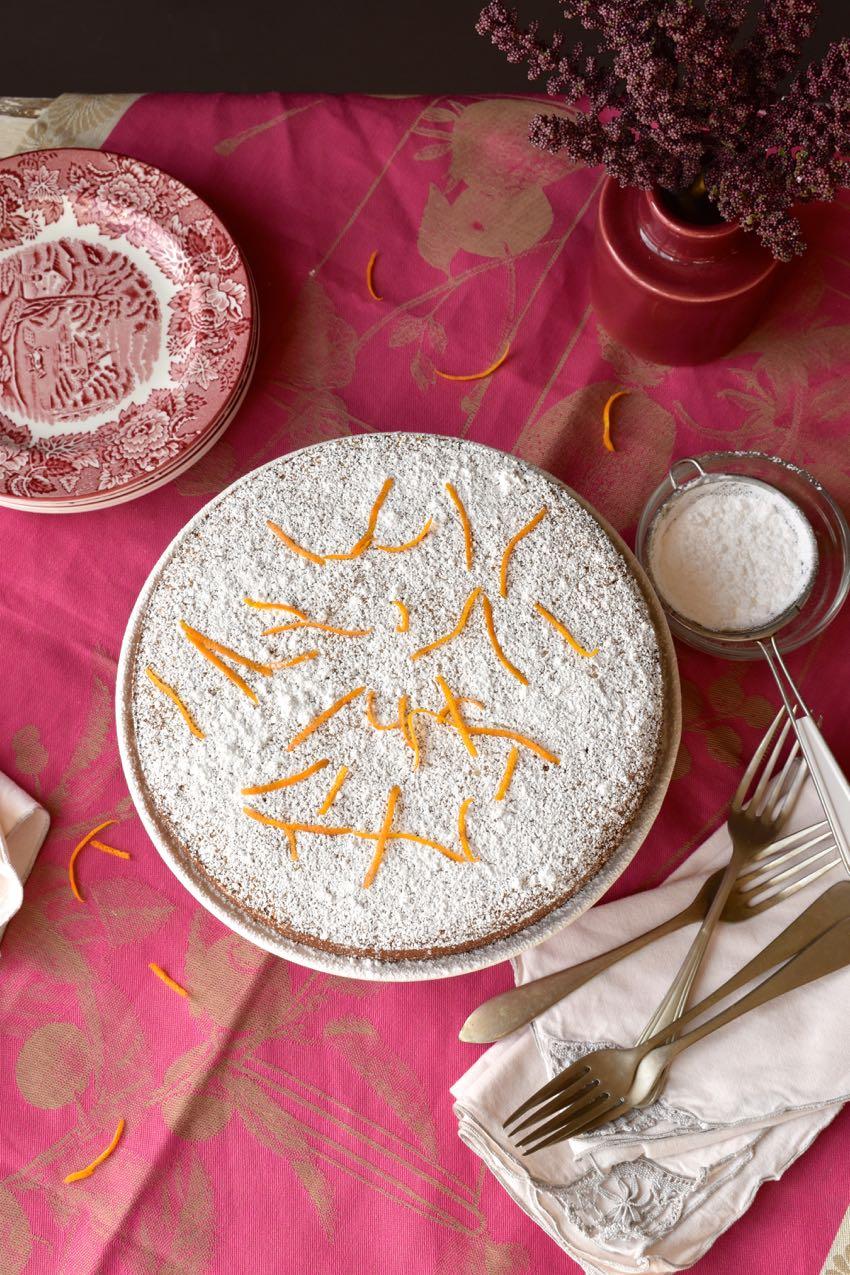 Orange and almond cake, Mama Ía blog