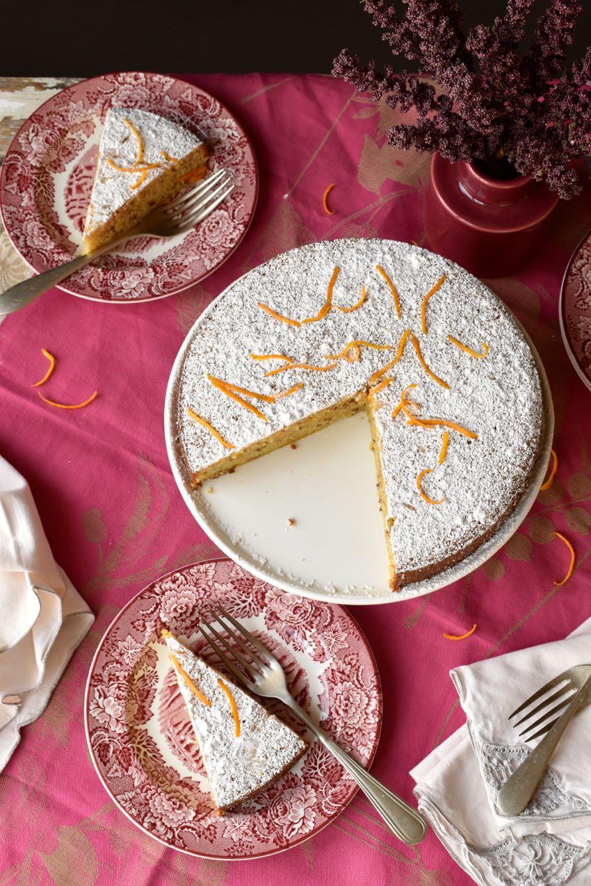 Orange and almond cake, Mama Ía blog