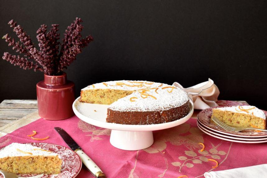Orange and almond cake, Mama Ía blog