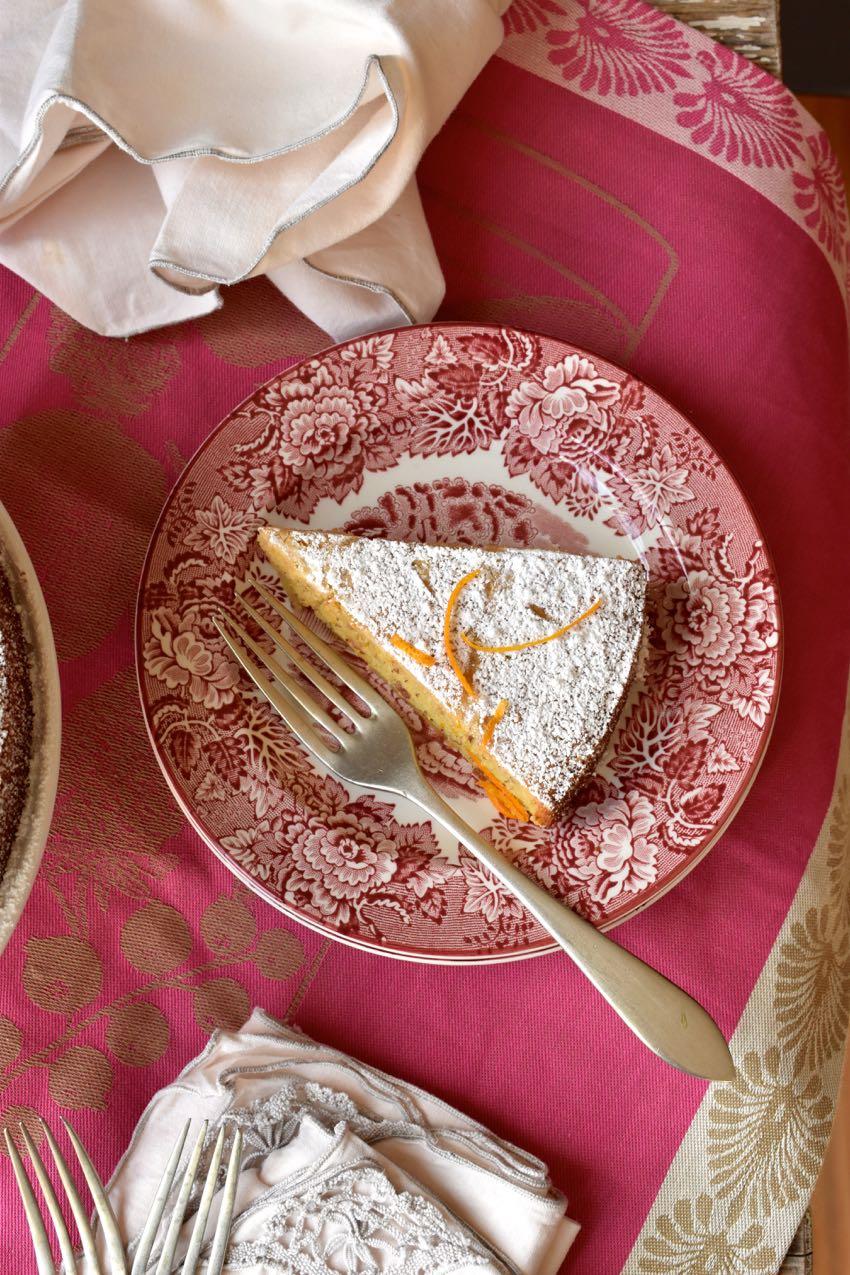 Orange and almond cake, Mama Ía blog