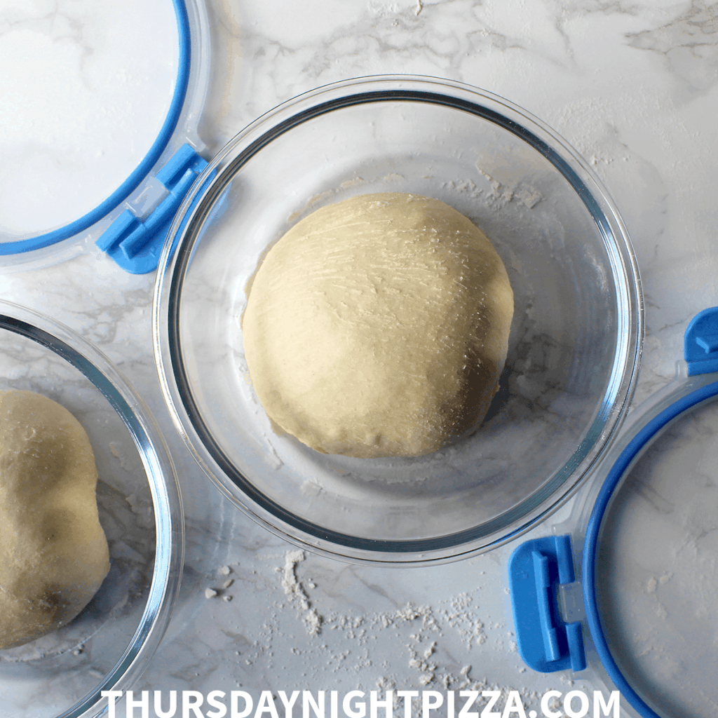 dough before proofing