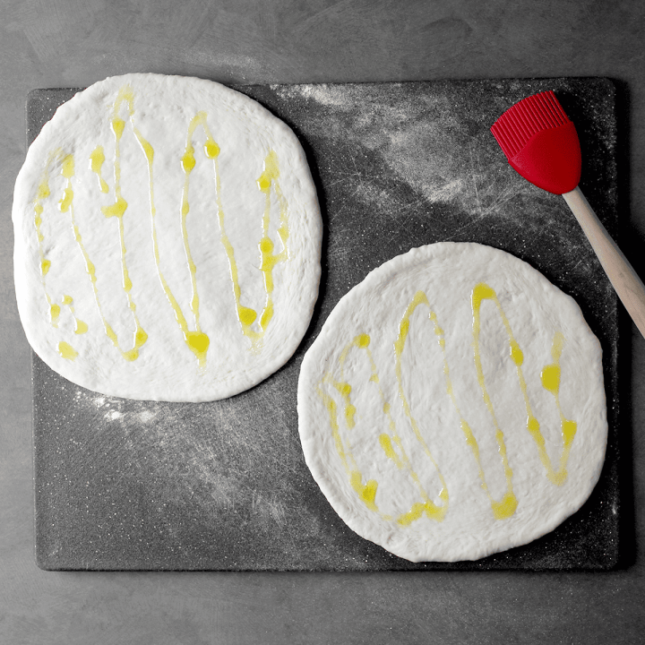 how to make pizza dough sandwiches, step 6