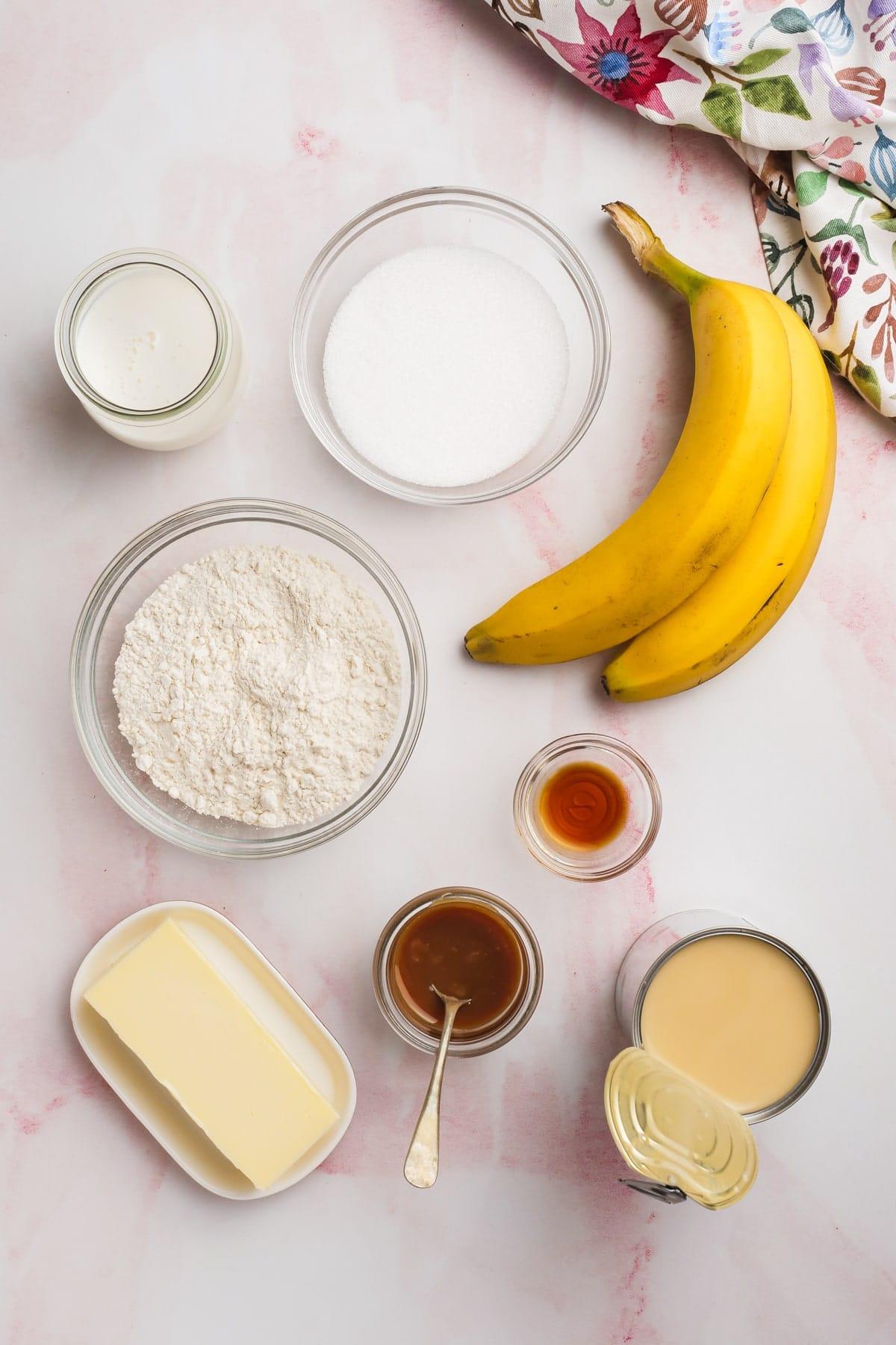 banoffee bars ingredients