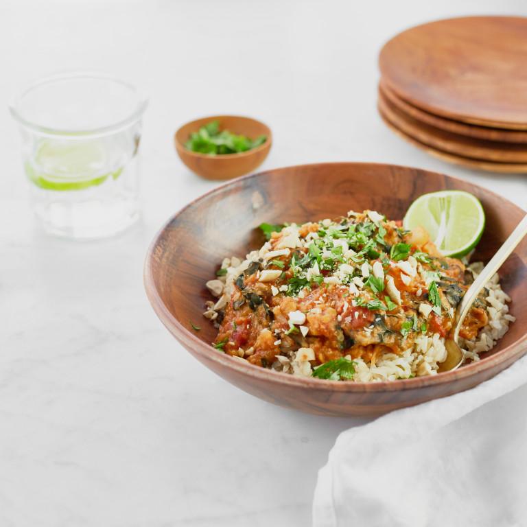 Instant Pot Cauliflower Thai Curry