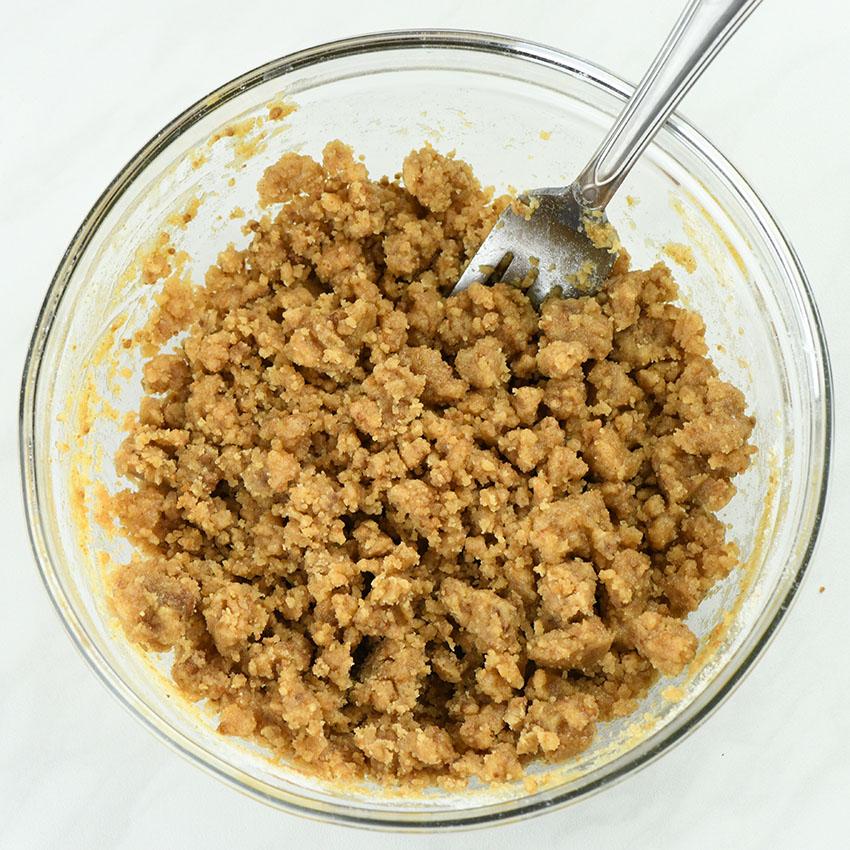 Streusel crumbs