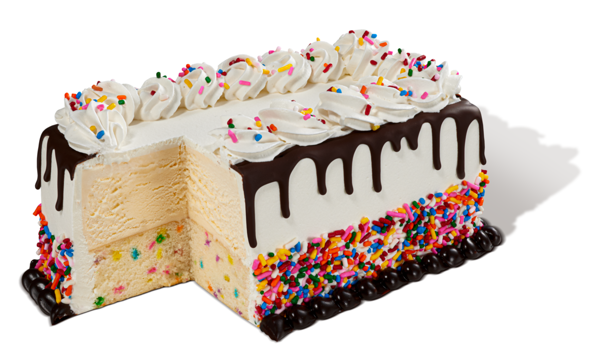 Digital PNG Presentation Size-Confetti Crazy Cake Slice Out