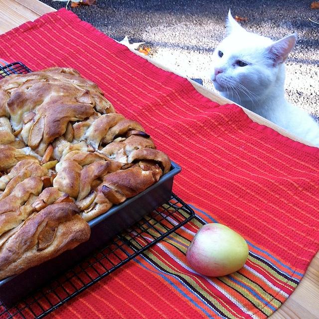 Spiced & Stacked Apple Bread | TeaspoonofSpice.com