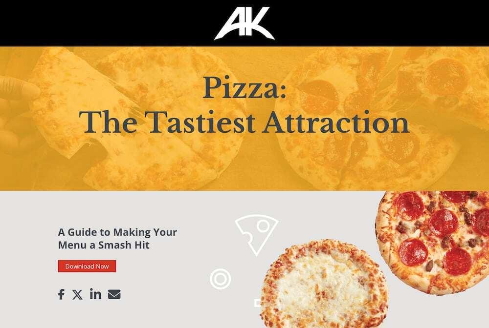 Pizza for Entertainment Venues