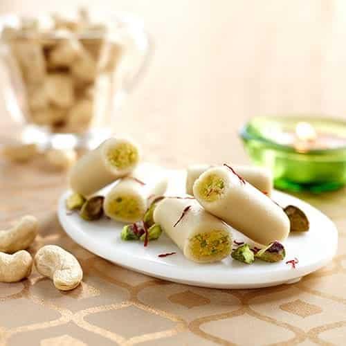 Cashew Pista Roll 2 Cashew Pista Roll