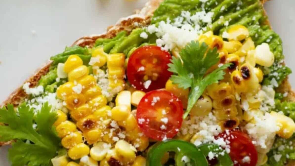 Spicy Corn on Toast 1 Spicy Corn on Toast